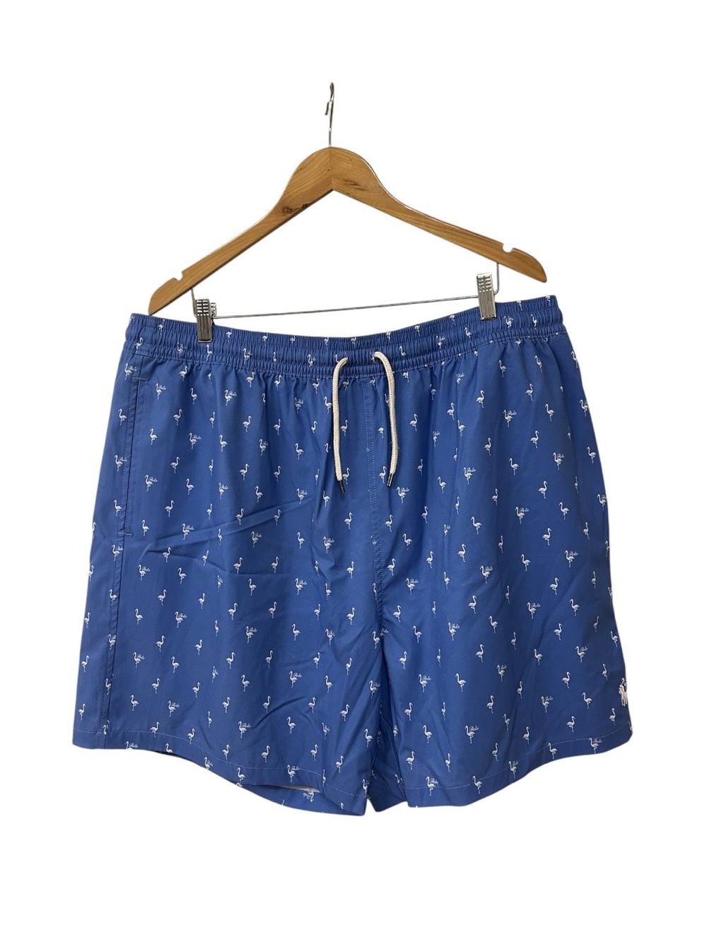 Polo Ralph Lauren Flamingo Blue Swim Trunks Shorts 2XB TG
